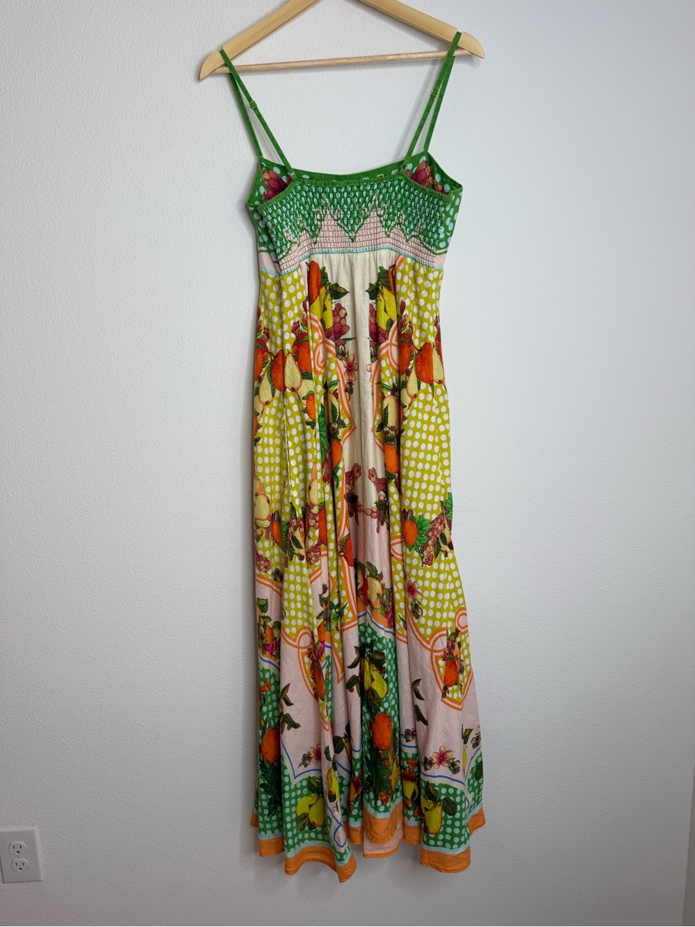 ALÉMAIS Lemonis Printed Linen
Midi Dress Sz 12 - Picture 10 of 16